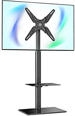 Fitueyes Swivel TV Stand with Tilt Mount 