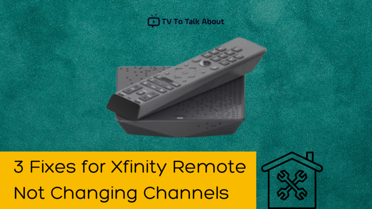 Xfinity Remote Not Changing Channels