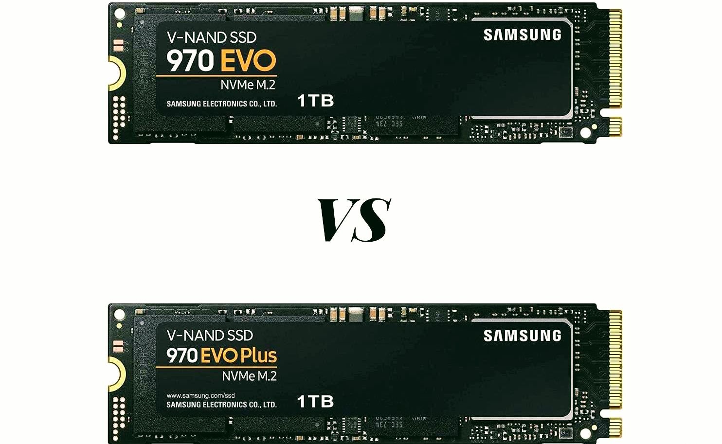Samsung 970 Evo Plus Vs Samsung 970 Evo