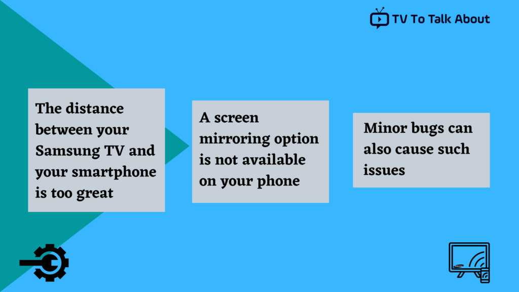 Screen Mirroring Not Working On Samsung Tv