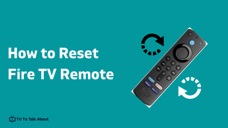 How to Reset Fire TV Remote