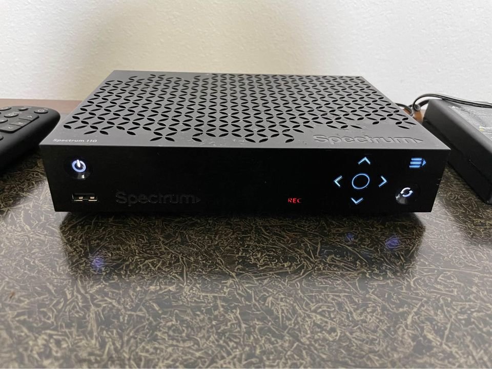Spectrum Remote and Cable Box